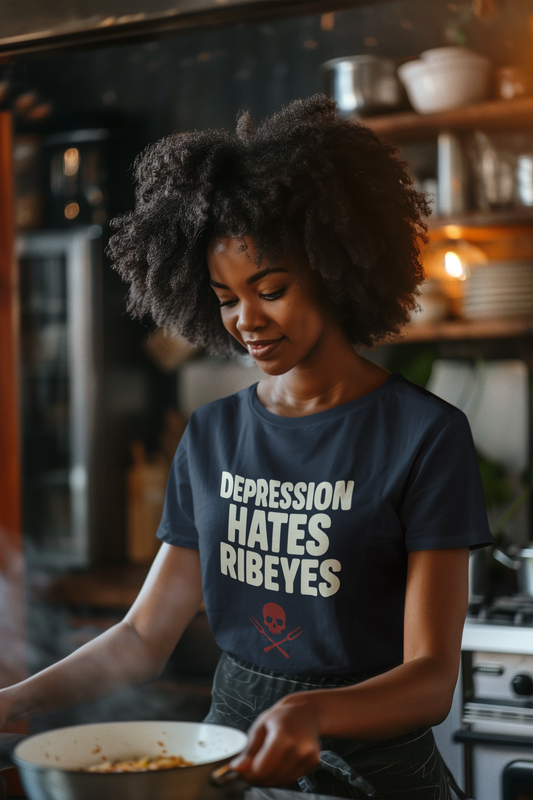 Depression Hates Ribeyes - Womens