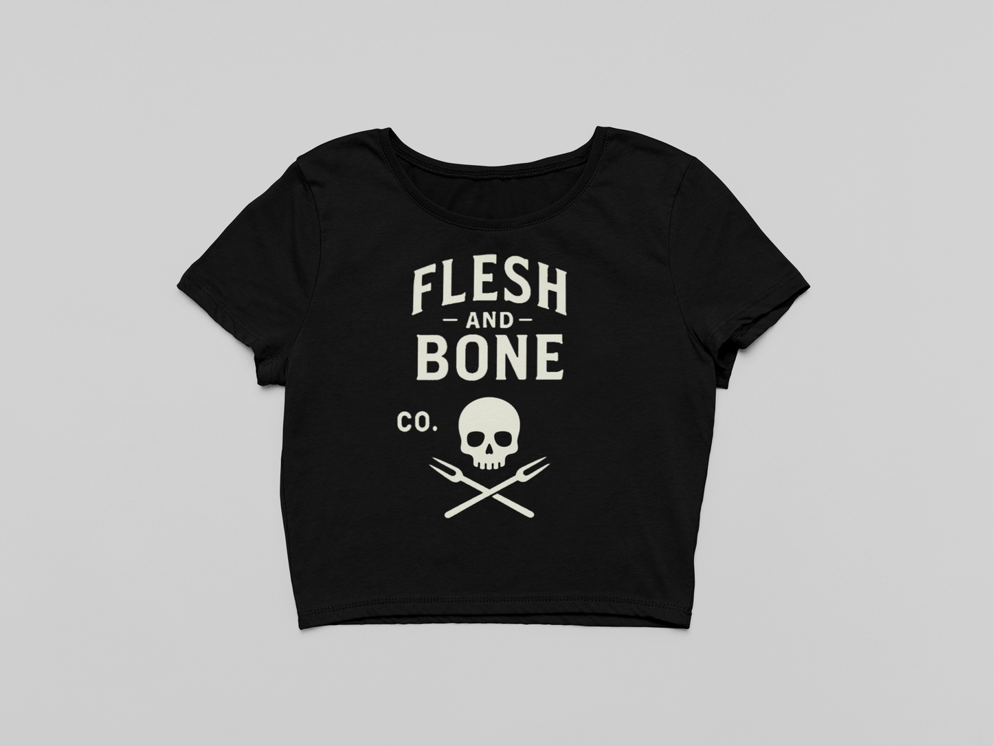 Built in Solitude Cropped Tee