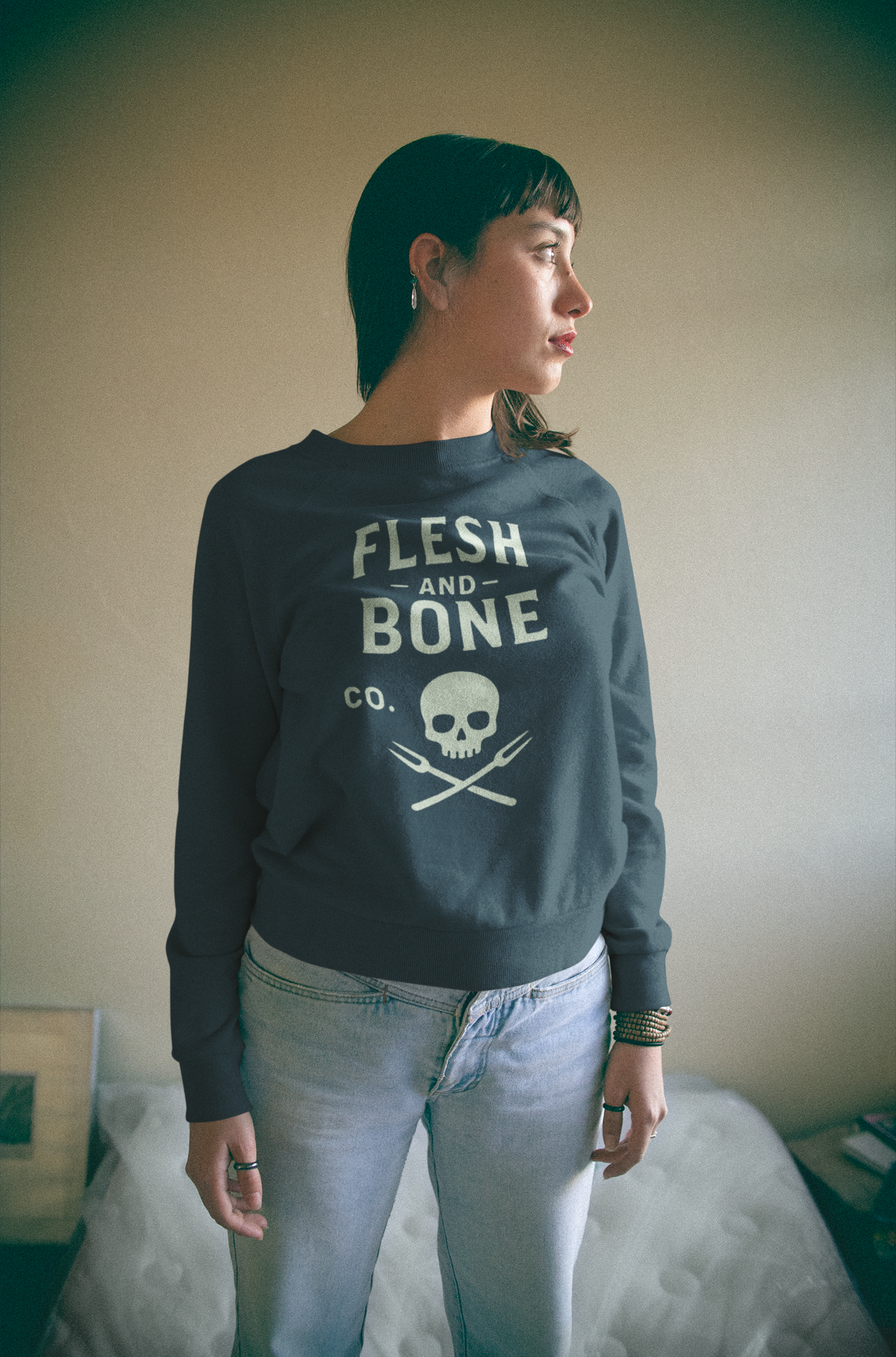 Fork & Crossbones - Massive Crew Women's